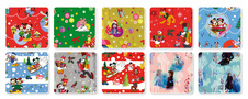 Vánoční balicí papír - Disney mix / 70 x 200 cm