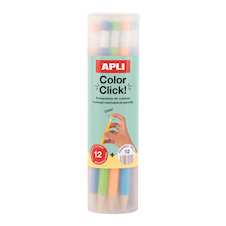 Pastelky APLI stiskací - 12 barev