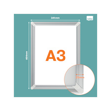 Clip rám Nobo Premium Plus A3 - hliníkový