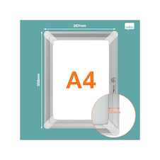 Clip rám Nobo Premium Plus A4 - uzamykatelný