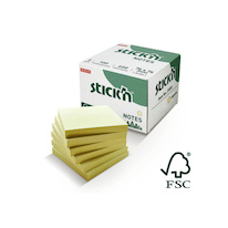 76 x 76 mm / 6 x 100 lístků / pastelové barvy