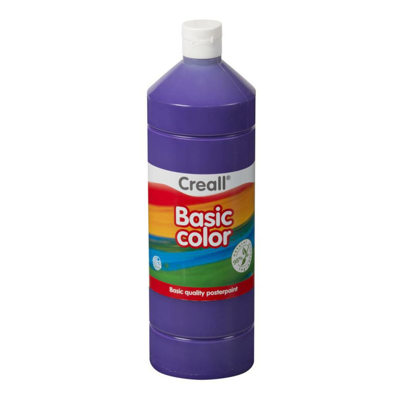 Temperová barva Creall - 1000 ml / červená
