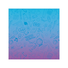 Ubrus PVC Ombre - boy / 65 x 50 cm