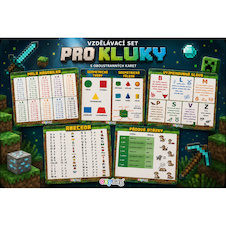 Vzdělávací karty A4 - Playworld / sada 5 ks