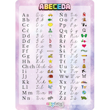 Vzdělávací karty A4 - Abeceda