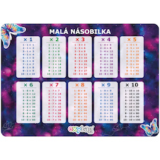 Vzdělávací karty A4 - Malá násobilka / Motýl
