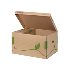 Archivní kontejnery ECO - na pořadače / s víkem / 623918