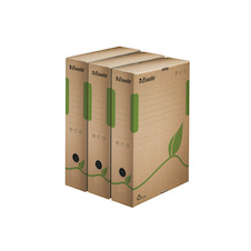 Archivní boxy ECO - hřbet 8 cm / hnědá / 623916