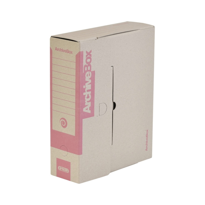 Box archivní Emba 5 živlů - růžová / éter