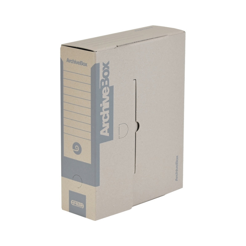 Box archivní Emba 5 živlů - šedá / vítr