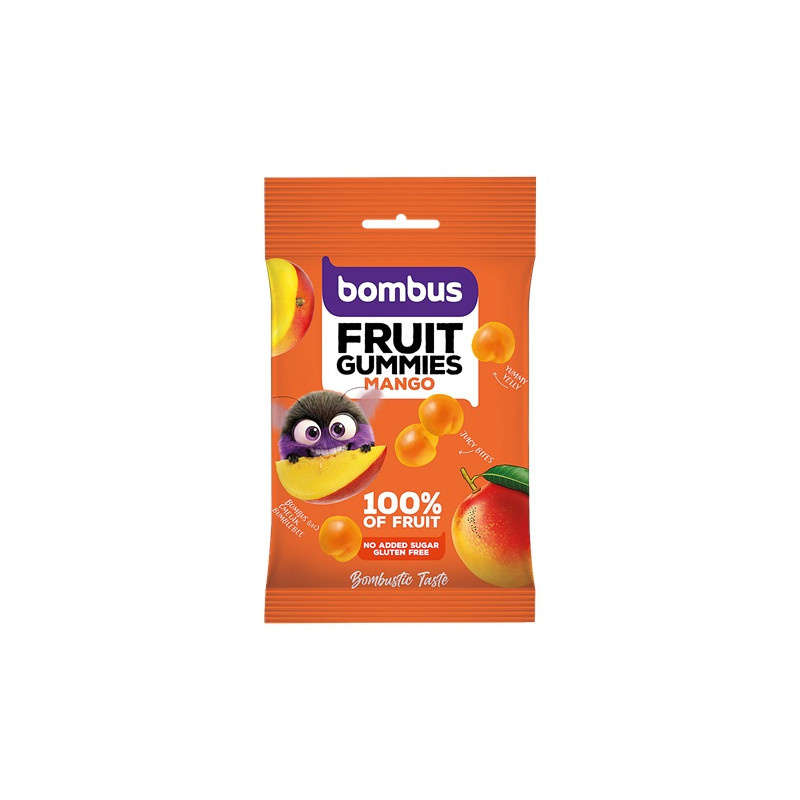 Bombus Fruit Energy bonbóny - mango gummies / 35g