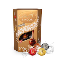 Lindt LINDOR Assorted - čokoládové pralinky / 200g