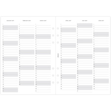 Náhradní vložka Filofax Ultimate Life Companion A5