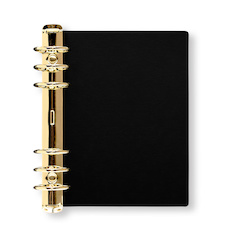 Kroužková mechanika Filofax A5 large (38mm) / zlatá