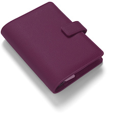 Diář Filofax Camden - osobní / plum modular