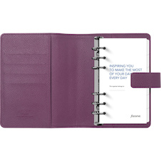 Diář Filofax Camden - osobní / plum modular