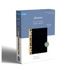 Kroužková mechanika Filofax A5 medium (30mm) / zlatá