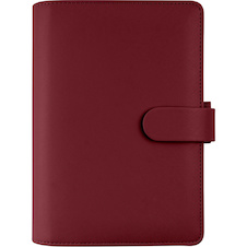 Diář Filofax Saffiano - osobní / dark cherry modular
