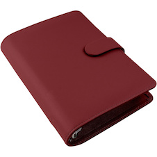 Diář Filofax Saffiano - osobní / dark cherry modular