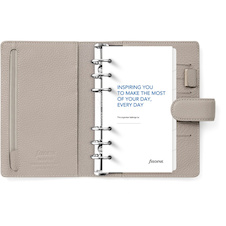 Diář Filofax Norfolk - osobní / taupe modular