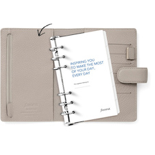 Diář Filofax Norfolk - osobní / taupe modular
