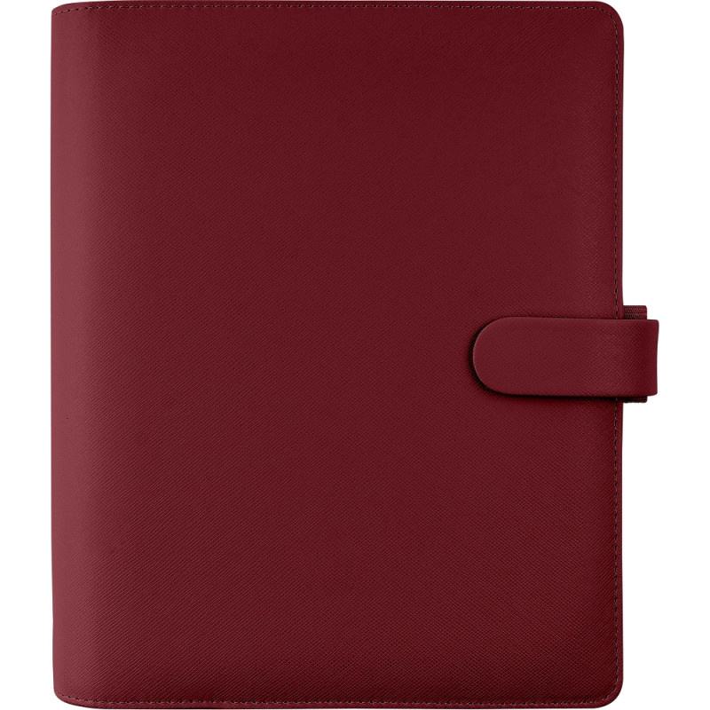 Diář Filofax Saffiano - A5 / dark cherry modular
