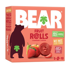 BEAR yoyo roller - jahoda 5 x 20 g