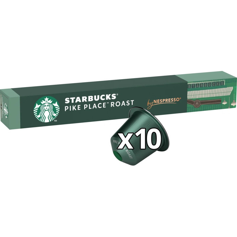 Kapsle STARBUCKS® by Nespresso® Pike Place Roast Medium Roast - 10 ks
