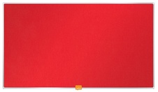 Nástěnka textilní Widescreen 32" / červená