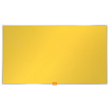 Nástěnka textilní Widescreen 32" / žlutá