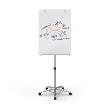 Tabule Flipchart Diamond - mobilní  / skleněná