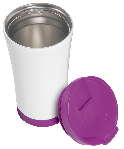 Termohrnek Wow -  fialová/ 380 ml