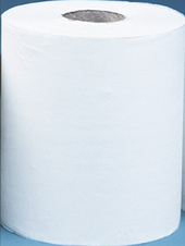 Merida ručníky v rolích super bílé maxi 150 m