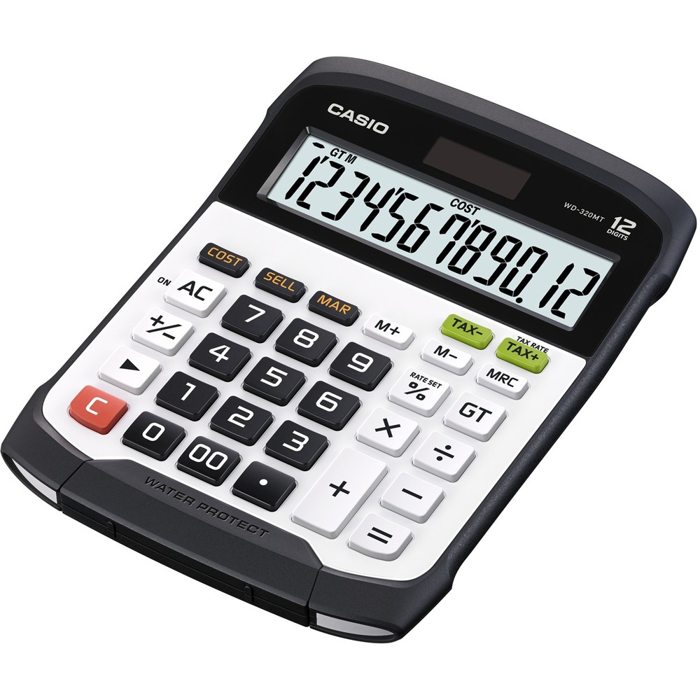 Kalkulačka Casio WD320MT voděodolná displej 12 míst