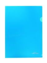 Zakládací obal A4 barevný - tvar L / modrá / 10 ks