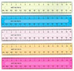 Pravítko 15 cm Fandy - mix barev