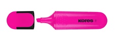 Zvýrazňovač Kores Bright Liner / růžová