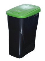 Odpadkový koš na tříděný odpad - zelený / 25 l