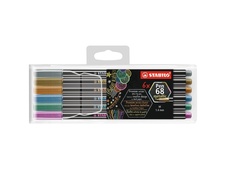 Metalické popisovače STABILO 6806 Pen 68 - 6 ks