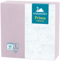 Harmony Color papírové ubrousky fialové 1-vrstvé 33 x 33 cm 50ks