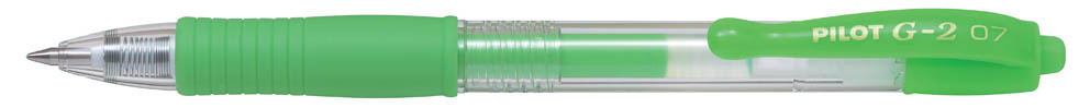 Gelový roller Pilot G-2 0,7 NEON - zelená