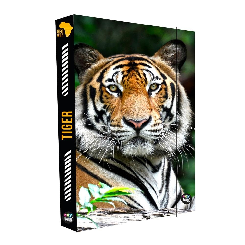 Box A4 na sešity Jumbo - Tiger