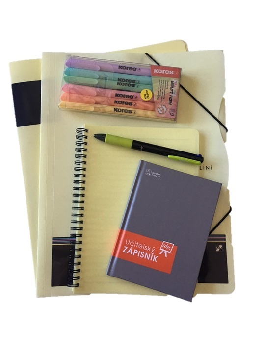 Balíček pro učitelku - pastelová žlutá