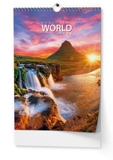 Kalendář nástěnný Beautiful World / BNF6