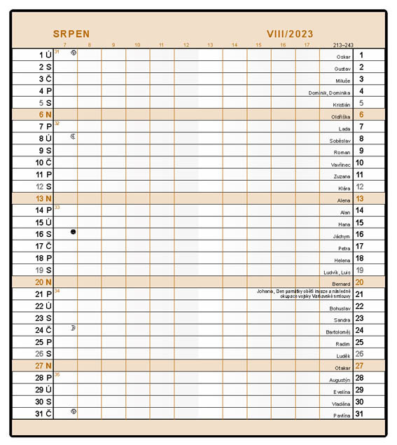 Diář kapesní PVC - měsíční / černá