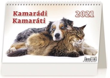 Helma 365 2021 Kamarádi - stolní kalendář S34