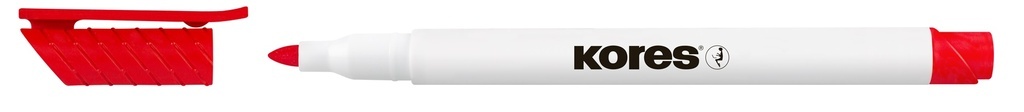 Popisovač Kores K-Marker Whiteboard - sada 4 ks / kulatý tenký hrot