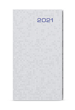 Baloušek tisk Jakub Saturn B6 týdenní 2021 stříbrná