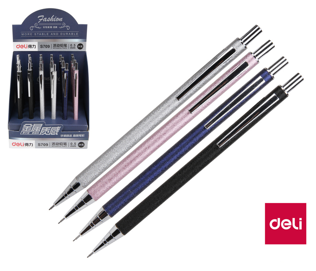 Mikrotužka kovová - třpitivá / mix barev