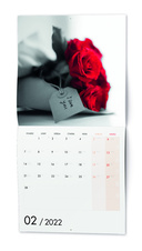Baloušek tisk 2021 Black&Red - nástěnný kalendář BNL8